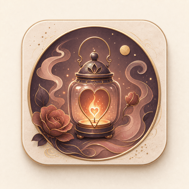 The Lantern Flame DayRoot love archetype artwork