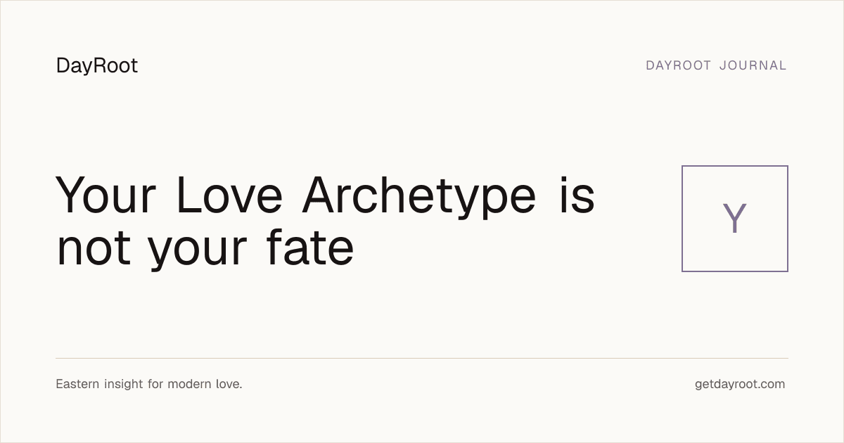 Your archetype is not fate editorial illustration