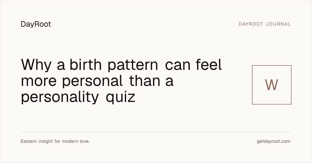 Why birth patterns feel personal editorial illustration