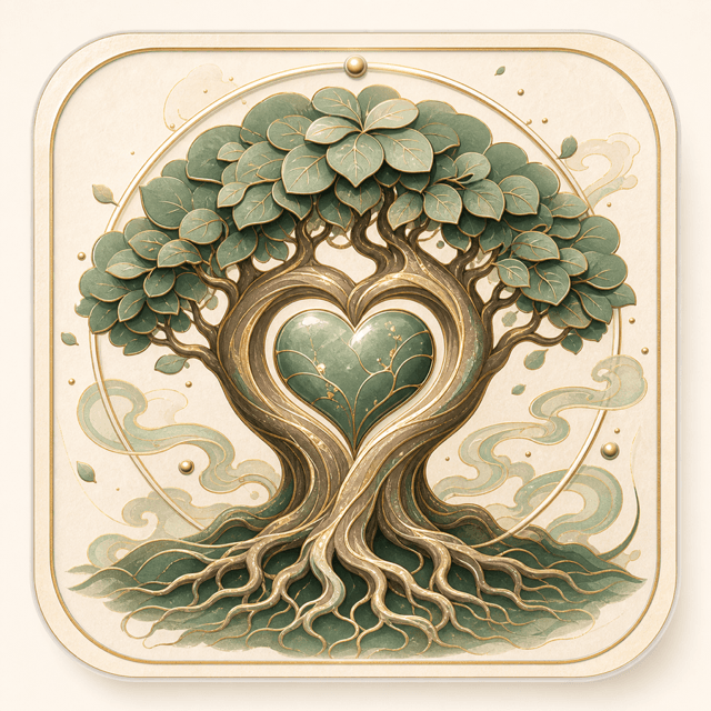 The Forest Heart DayRoot love archetype artwork